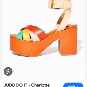 Charlotte stone judd platforms!!!!size 6